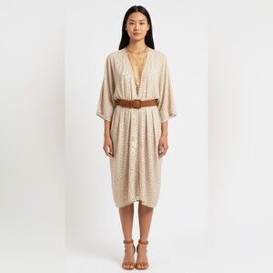 Peach Love California long floral kimono Open Front style